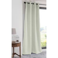 Lovely Casa Notte - Tenda Oscurante in Poliestere, Colore Bianco Sporco, 250 x 135 cm