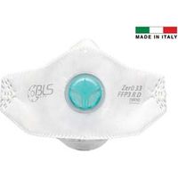 MASCHERINE C/VALVOLA FFP3 SERIE BLS ZERO FLAT IMBUSTATA SINGOLARMENTE- - 033 - taglia m/l - 8 pezzi BLS