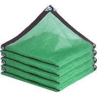 Voile d'ombrage Filet d'ombrage Vert, Voile d'Ombrage Toile d Ombrage Rectangulaire Toile d'ombrage 75% Filet Solaire résistant aux d'ombrage Pare-Soleil,pour terrasse Serre Cours (3mx6m)