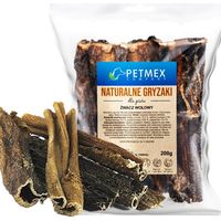 Friandises naturelles à mâcher pour chiens Petmex Tripes de bœuf séchées 200 g