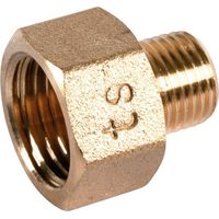 Raccord laiton hexagonal réduit à visser - M 1/8' - F 1/4' - 246G