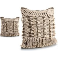 Cuscino - Grigio - 45 x 15 x 45 cm - Interno - Contemporaneo