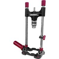 Milescraft 1318 DrillMate Portable - Attacco guida trapano - Compatibile con la maggior parte degli accessori per trapano da 3/8" - Base guida per trapano autocentrante - Letture multi-angolo