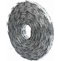 Vidaxl – Fil barbelé galvanisé 5000 x 1,9 cm – Résistant aux intempéries – Protection efficace pour jardins et terrasses – Installation rapide