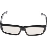Lunettes de protection solaire en plastique noir pour observer l'éclipse.