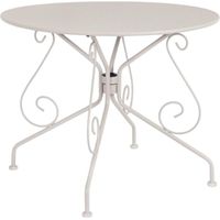 Table ronde Etienne Griz 90x72 cm