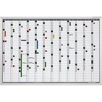 magnetoplan Set lavagna per planning annuale materiale di