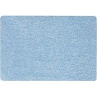 GOBI Alfombra de Baño Microfibra 55x65cm Azul Claro Spirella