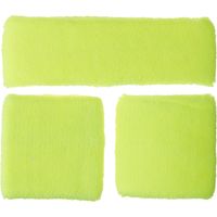 Sweatbands - Yellow - 1 Headband & 2 Wristbands - 29757