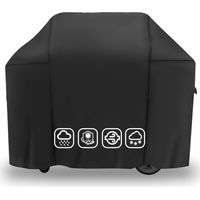 Housse de barbecue pour Weber Spirit and Spirit II 200 Series 7138 Housse de barbecue pour Weber Spirit II E210, S210 Gaz Barbecue, housse de barbecue Oxford 600D, résistante à l'usure, résistante aux