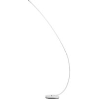 Lampadaire arc à LED 101x28x170 cm en métal blanc