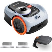 Segway Navimow i205 AWD (Neuer i105E) Mähroboter ohne Begrenzungskabel mit Garage S 500 m², EFLS NRTK + Vision, Allradantrieb für 45% Steigung, für Keine RTK-Antenne erforderlich