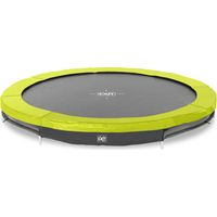 Trampoline enterré EXIT Silhouette sports ø244cm - vert