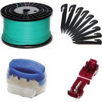 Installations-Set XL+ kompatibel mit Yardforce ® Kabel Haken Verbinder Installation Paket Set Kit