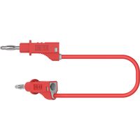 Electro PJP 2110-CD1-200R Messleitung Bananenstecker Bananenstecker 2.00 m Rot 1 St.