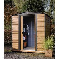 Rowlinson Woodvale Metal Shed 6X5