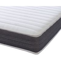 Extreme Comfort Sirocco Airflow Grey 18cms Deep Hybrid Spring & Memory Fibre Mattress, 5ft King (5ft x 6ft6, 150cm x 200cm)