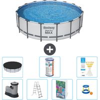 Bestway Piscina Bestway Steel Pro MAX Rotonda - 488x122 cm - 8-pezzi S541