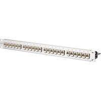 BTR NETCOM Patchfeld C6Amodul 24Port 1HE Edst bestückt TN C6Amod-MP24-Edst