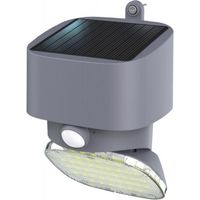 Applique solaire BF-TWIST2 orientable veille 50 lm + détection 2000 lm 3000K IP65 - IK10 - BF LIGHT