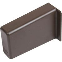 GUSCIO COPERTURA PLASTICA 67/43 MM MARRONE SX Q.TA 100