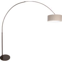Steinhauer - lampadaire - Sparkled Light - marron - métal textile