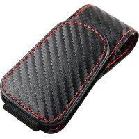 SHINING HOUSECadre de lunettes de voiture, clip de suspension de lunettes en cuir magnétique de voiture, cadre de lunettes de soleil de visière de voiture universel avec clip (noir 4,59,5 cm)