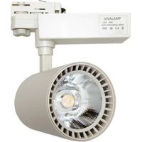 Faretto led a binario 40w trifase illuminazione a binario led faro cob fb16-40w 3000k