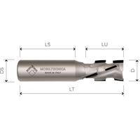 MTEC016.55 - FRAISE HÉLICOÏDALE EN DIAMANT Z2+2 CORPS EN ACIER PCD H4, 5 mm - MOBILTECNICA _ .55_D25 | LU 112 | DS25 | LT135 | Z(2+2)(26DP+1HW) | AX20° | DR | H4,5