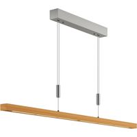 LED Ceiling Lightdimmable 'Nora' made of Wood for Living Room & Dining Room