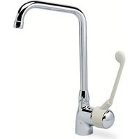 MONOCOMANDO PESANTE 340 MM C/LEVA ANTIURTO Misura: Cromo