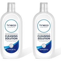Tineco Produit Nettoyant pour Tineco Nettoyeurs de sol, pour nettoyage multi-surfaces, 2 x 1L, pour Série iFloor, Série Floor One S5, Floor One S6, Série Floor One S7 (Sans parfum ×2)