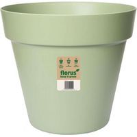 Elho Vaso Paris Flowerpot 25 Mint Rotondo per Interno ed Esterno