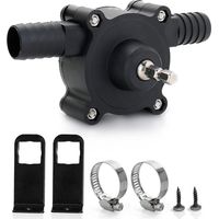 Pompa per trapano elettrico, pompa dell'acqua, mini pompa per trapano elettrico manuale, pompa autoadescante portatile, pompa per trapano domestico, piccola pompa dell'acqua per giardino domestico, 6,