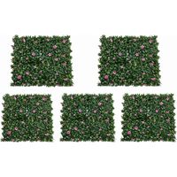Mur Vegetal Artificiel LCD Modulaire plaque de 1mx 1m décoratif jardin