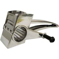 Rallador manual de acero inoxidable con manivela, ideal para queso, frutos secos, etc.