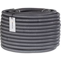 HOLZBRINK Teichschlauch 25 mm (1”) Spiralschlauch PVC Saugschlauch verstärkt, Länge: 20 m, HVS-02-20