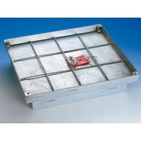 Wannenschachtabd. 400KN BVS LW 100x60cm Stahl verz. Geruchs.u.Wasserdicht