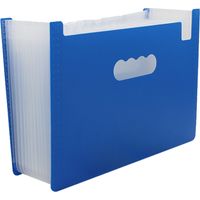 Chemises de classement, chemises extensibles à pochettes avec étiquettes et fermeture pour le bureau et les voyages