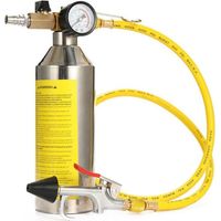 Kit de rinçage de climatisation, ensemble d'outils pour tuyaux de voiture