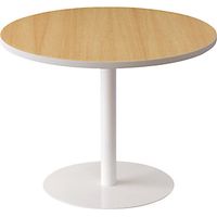 Mesa de salón redonda Ø 800 mm decoración de haya