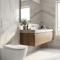Siège en thermodurcissable avec charnières métalliques – Série MIA Ceramica Dolomite