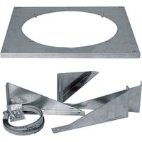 Kit fixation tourelle sur gaine