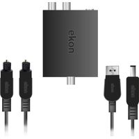 Ekon ECATOSLRCACONVERTK Audio-Konverter Schwarz