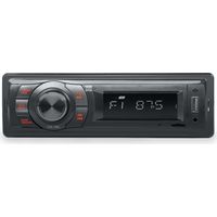 Auto Radio NewOne AR270 80 Watts - FM stéréo - 18 stations mémorisables-Port USB - Micro SD Prise auxiliaire