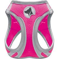 L: Pettorina Reflective Hiking Rosa con imbottitura interna per cani