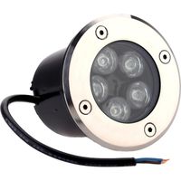 Spot encastré à LED extérieur, spot de paysage à LED 5W pour chemin de cour