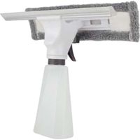Kit de nettoyage de vitres, raclette à vitres avec vaporisateur, kit de nettoyage de vitres avec housse intégrale, essuie vitres professionnel for salle de bain, douche, voiture, vitre