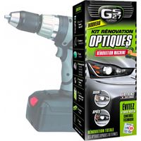Kit rénovation optiques 100 ml – Rénovateur pour plastiques – Élimine rayures et jaunissement – Résultat professionnel rapide – Gs27