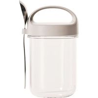 Pot de yaourt à emporter – pot de muesli – verre – Grey